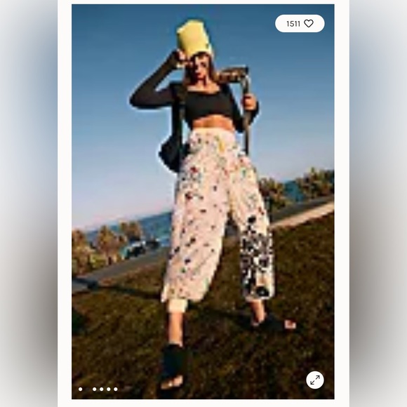 Free people color burst hike pants - Picture 2 of 9